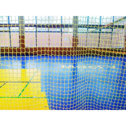 Готовое ограждение для спортивных и детских площадок, 40х40мм, d=3,1 мм, белая размер 2х36м - 1 шт