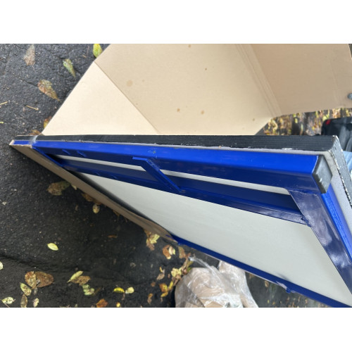 Щит баскетбольный фанера 120х80см на металлической раме