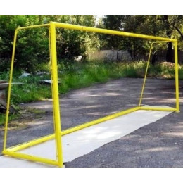 Ворота 5х2м алюминиевые 80х80 (разборные, для пляжного футбола)