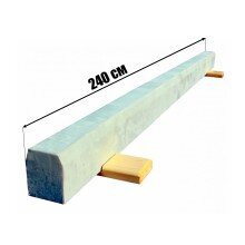 Бревно Гимнастическое Мягкое (Напольное) 2,4М 8200₽