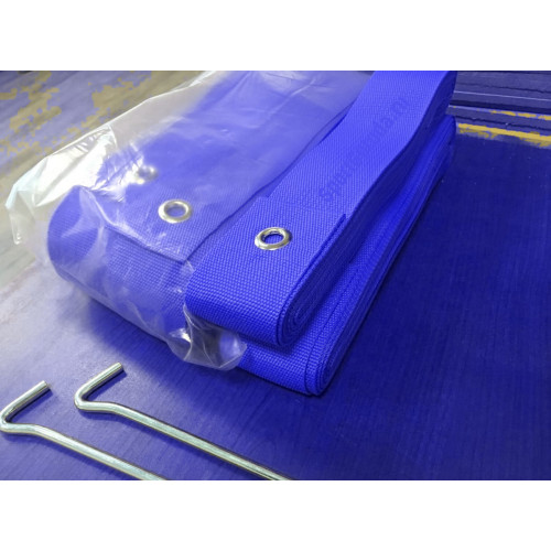 Разметка площадки для бадминтона (13.4х6.1м) - синего цвета