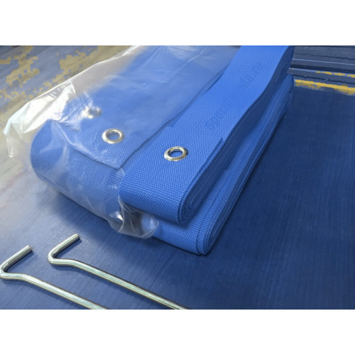 Разметка площадки для бадминтона (13.4х6.1м) -голубого цвета