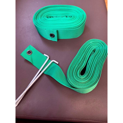 Разметка площадки для волейбола 9х18м (зелёного цвета)