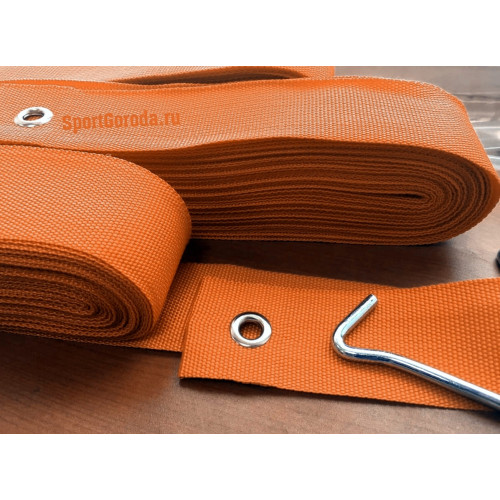 Разметка площадки для бадминтона (13.4х6.1м) -оранжевого цвета