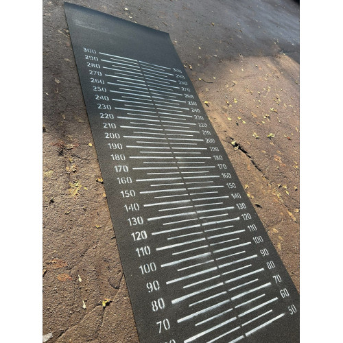 Удлинённая дорожка с шагом 5 см для прыжков в длину