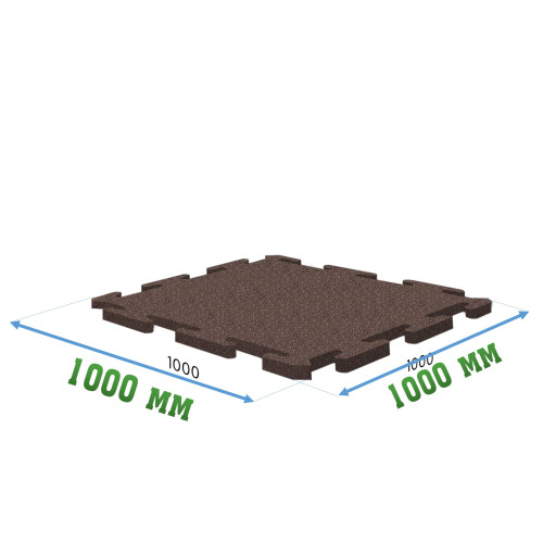 Универсальное покрытие 1000x1000x15мм, Puzzle, Standart