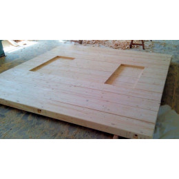 Помост 2,5х2,5х0,1м тяжелоатлетический (тренировочный) 