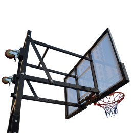 Баскетбольная мобильная стойка STAND56Z 145х82см