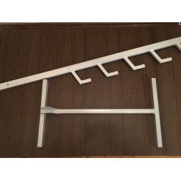 Стойка для обручей напольная наклонная