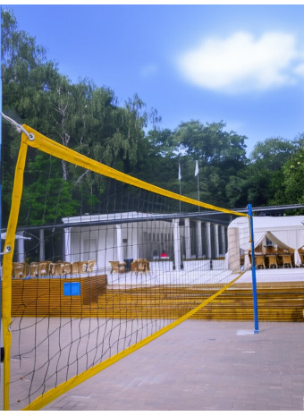 Виды волейбольных стоек для натяжения сетки