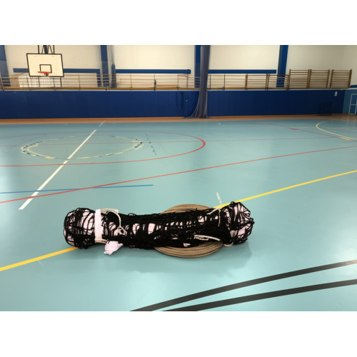 Волейбольная сетка профессиональная диаметр 4,0 мм с тросом