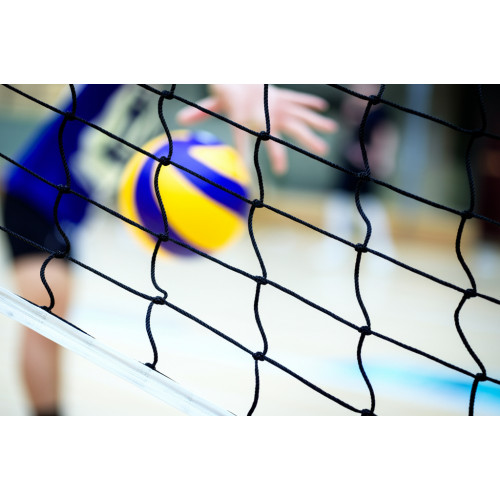 Волейбольная сетка профессиональная диаметр 4,0 мм с тросом