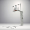 Стойка баскетбольная уличная 225 см с защитой