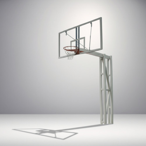 Стойка баскетбольная уличная 225 см с защитой