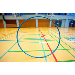 Обруч пластиковый спортивный 70см широкий