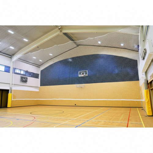 Сетка заградительная полиамидная (ПА) 100х100 мм, нить 2.5 мм, белая