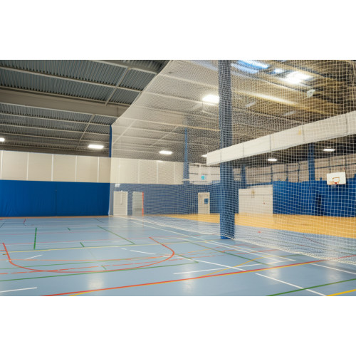 Сетка заградительная полиамидная (ПА) 100х100 мм, нить 2.5 мм, белая