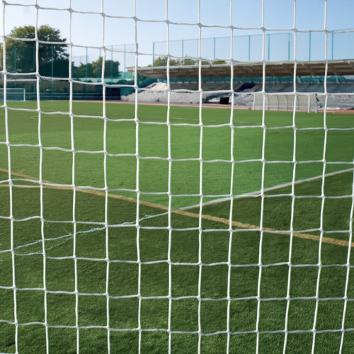 Сетка заградительная полиамидная (ПА) 100х100 мм, нить 3.0 мм, белая