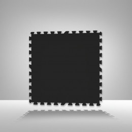 Мат-пазл черный