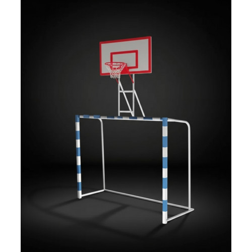 Ворота с баскетбольным щитом, пара, 10мм 120*90см