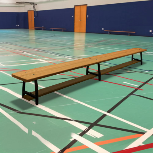 Скамья гимнастическая 1.5 м на металлических ножках