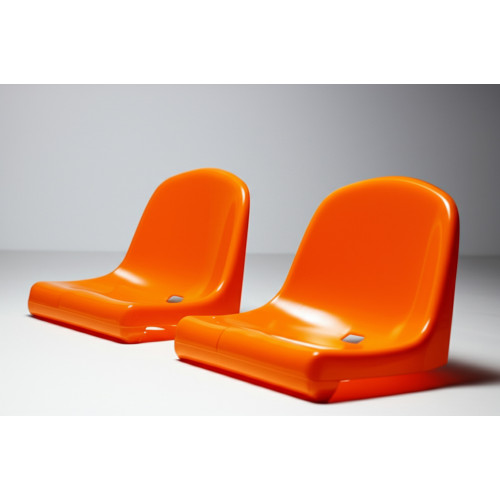 Кресло стадионное пластиковое - 2 крепления