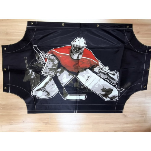 Хоккейный тренажер из ткани ПВХ (Имитатор вратаря)