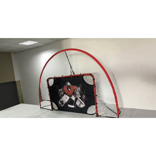 Хоккейный тренажер из ткани ПВХ (Имитатор вратаря)