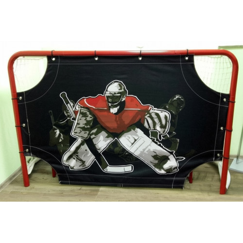 Хоккейный тренажер из ткани ПВХ (Имитатор вратаря)