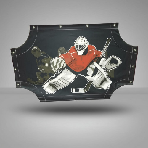 Хоккейный тренажер из ткани ПВХ (Имитатор вратаря)