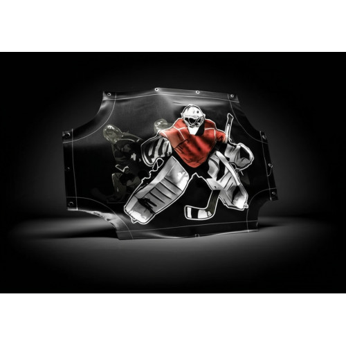 Хоккейный тренажер из ткани ПВХ (Имитатор вратаря)