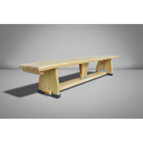 Скамья гимнастическая 2,5м на деревянных ножках