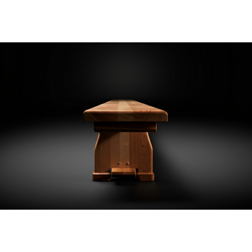 Скамья гимнастическая 2,5м на деревянных ножках