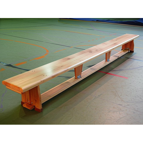 Скамья гимнастическая 4,0м на деревянных ножках