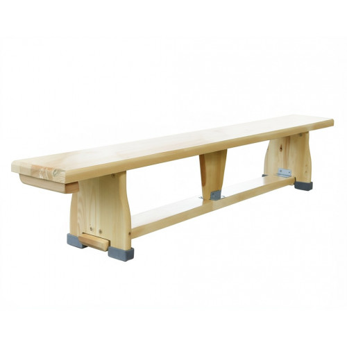 Скамья гимнастическая 4,0м на деревянных ножках