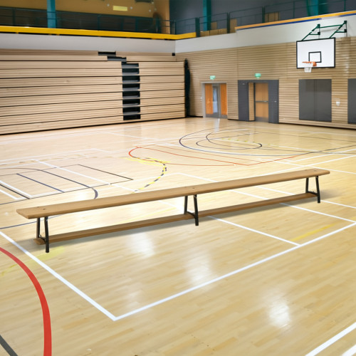 Скамья гимнастическая 3.0м на металлических ножках