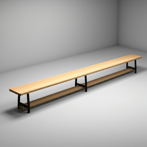 Скамья гимнастическая 3.0м на металлических ножках