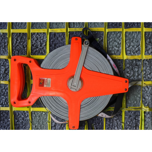 Рулетка спортивная 100 м (с ручкой)