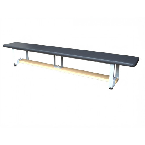 Скамья гимнастическая мягкая 1,5 м, ножки металлические 