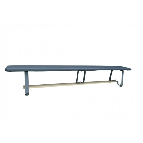 Скамья гимнастическая мягкая 3,5м, ножки металлические 