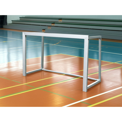 Ворота футбольные 1.2х0.8м алюминиевые 80 мм (цельные)