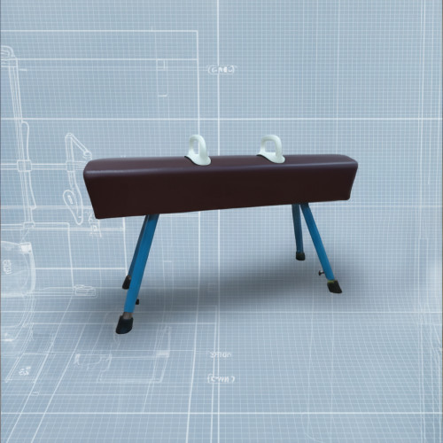 Гимнастический конь маховый