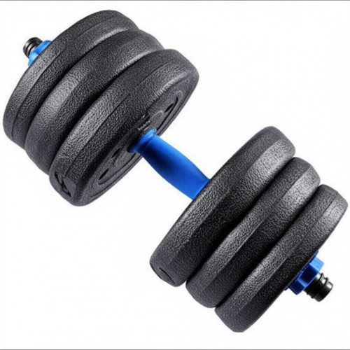 Гантельный набор B31589, 2х15 кг, пластик/цемент, 30 кг