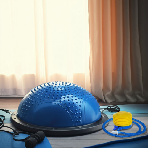 Полусфера BOSU, 58 см, синяя (B31652)