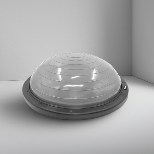 Полусфера BOSU, 58 см, серая (B31659)