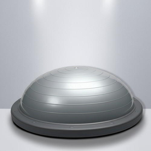 Полусфера BOSU, 58 см, серая (B31659)