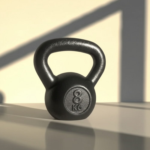 Гиря чугунная для кроссфит, 8 кг