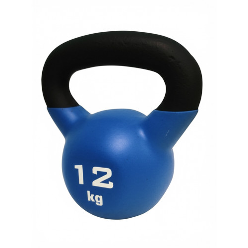 Обрезиненная гиря для кроссфит, 12 кг