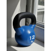 Обрезиненная гиря для кроссфит, 12 кг