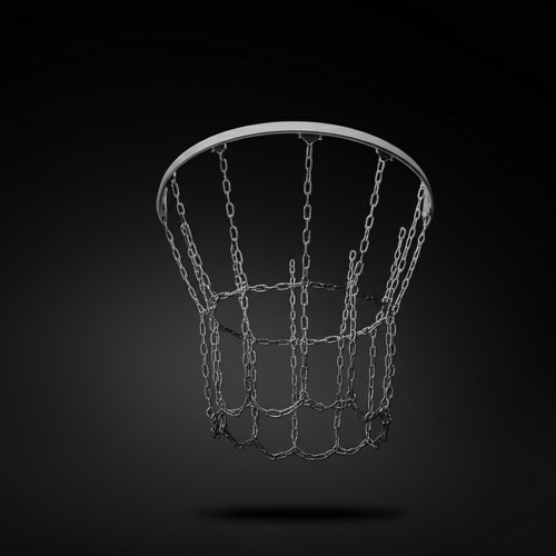 Сетка баскетбольная металлическая антивандальная